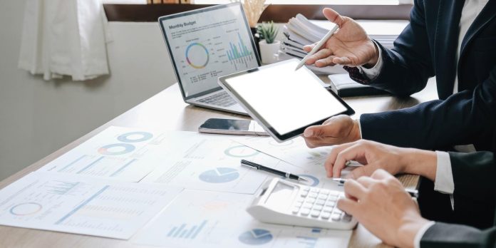 Business people shaking hands, finishing up meeting, business etiquette, congratulation, merger and acquisition concept