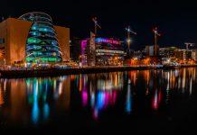 Global Central Banks Signal Readiness Amid Iran Energy Crisis Dublin financial district representing Ireland's connection to global central banking and monetary policy decisions