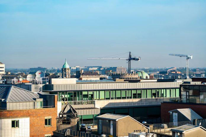 Irish House Prices 42% Higher Since COVID Amid Supply Crisis Residential housing developments in Dublin showing Irish property market growth and supply challenges